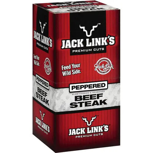 JK KIPPER PEPPERED BEEF STEAK 12CT
