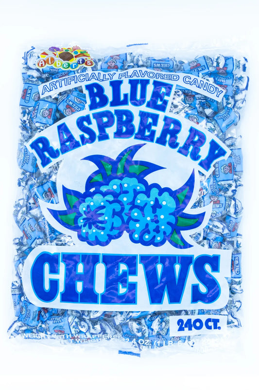 FRUIT CHEWS BLUE RASPBERRY 240CT