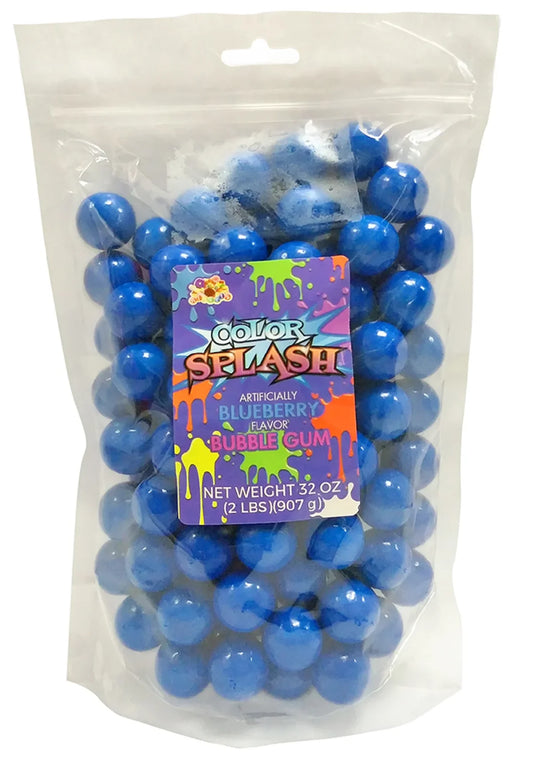 COLOR SPLASH GUMBALLS BLUE