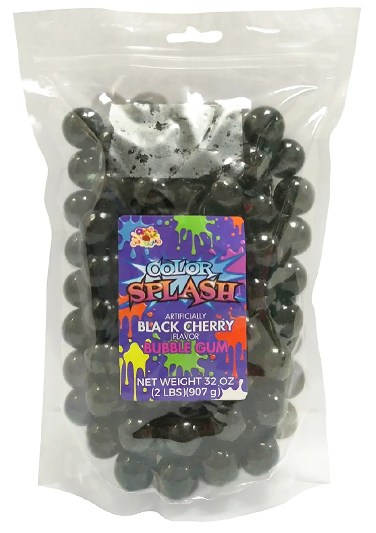 COLOR SPLASH GUMBALLS BLACK