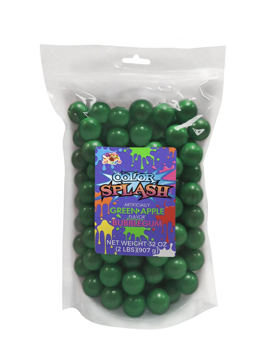 COLOR SPLASH GUMBALLS HUNTER GREEN