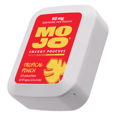 MOJO 50MG PP4.99 TROP PUNCH ENERGY POUCHES 5CT