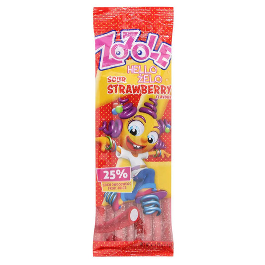 Zozole Sour Strawberry Jellies 32CT