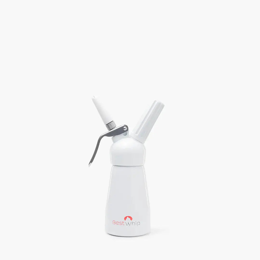 BEST WHIP MINI CREAM WHIPPER WHITE 1/2PINT 1CT - Chase Cash & Carry