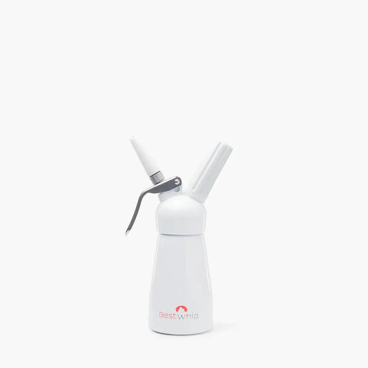 BEST WHIP MINI CREAM WHIPPER WHITE 1/2PINT 1CT - Chase Cash & Carry