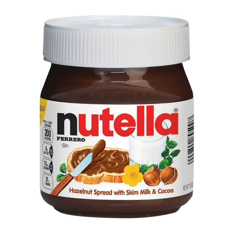 NUTELLA HAZELNUT 6/13 OZ - Chase Cash & Carry