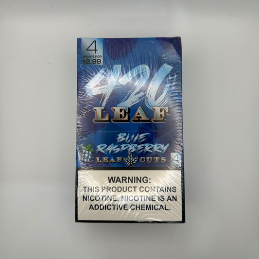 420 LEAF PP 4/$2.99 BLUE RASPEBER 12/4PK