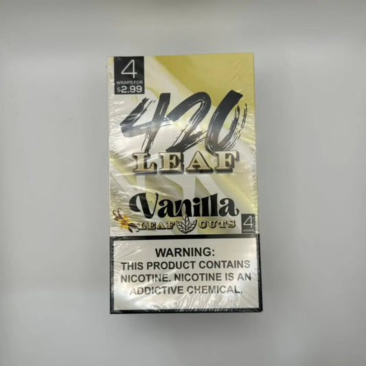 420 LEAF PP 4/$2.99 VANILLA 12/4PK