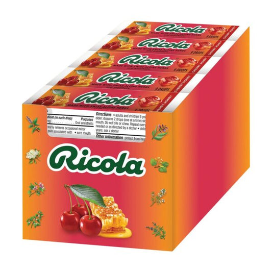 RICOLA CHERRY STICK 20CT