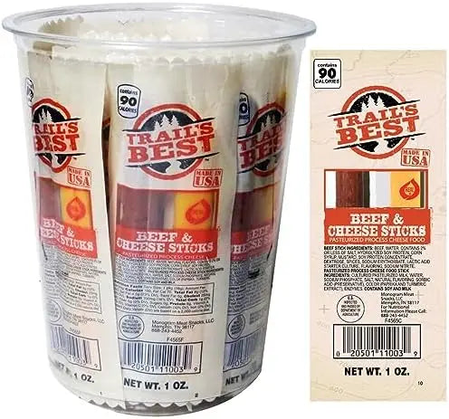 TRAIL'S BEST BEEF & CHZ 99C 18CT