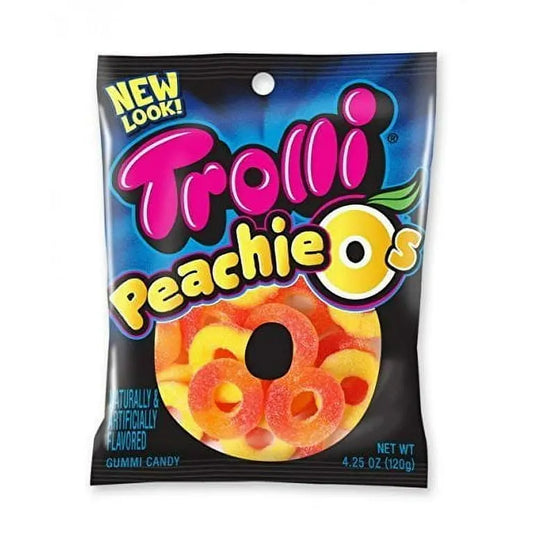PEG TROLLI PEACHIE-O'S 6/4.25OZ