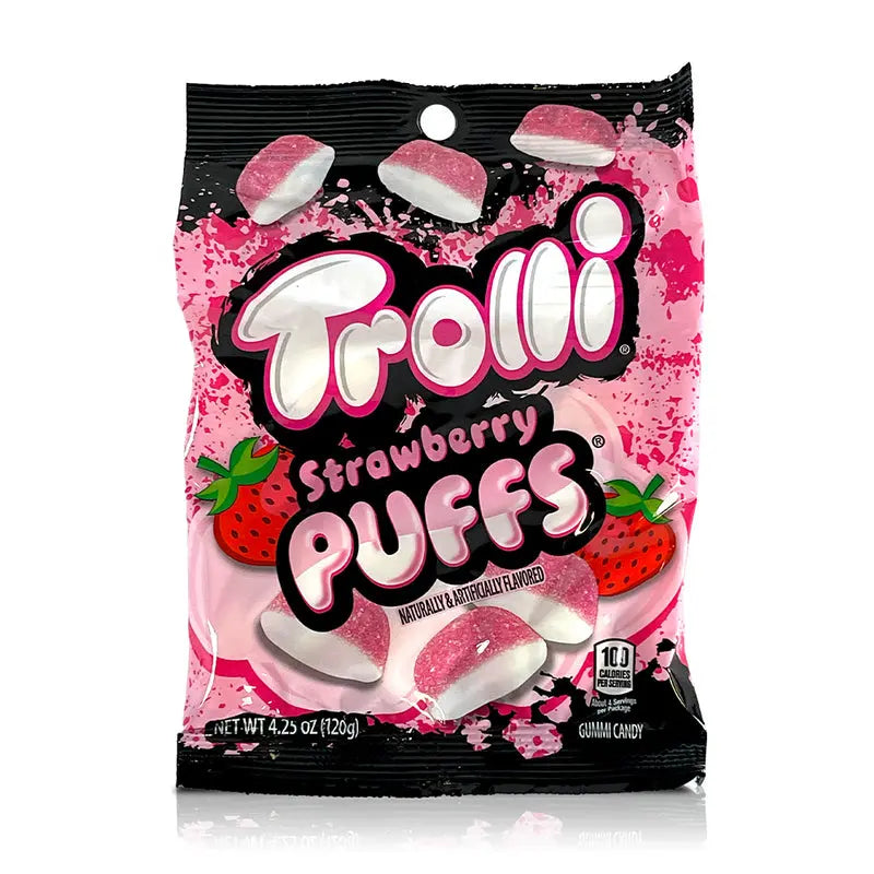 PEG TROLLI STRAWBERRY PUFFS 6/4.25OZ