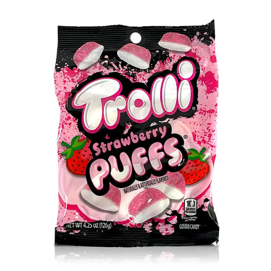 PEG TROLLI STRAWBERRY PUFFS 6/4.25OZ