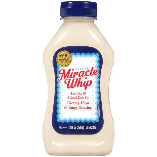 KRAFT MIRACLE WHIP 6/12 OZ