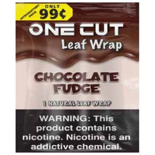G.T ONE CUT LEAF WRAP CHOC FUDGE PP99