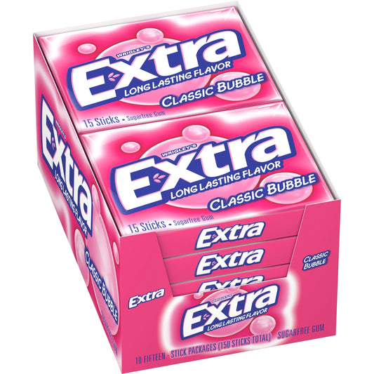 EXTRA SLIM PK CLASSIC BUBBLE 10CT