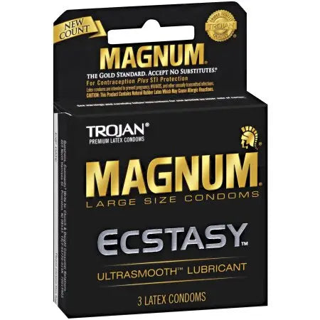 TROJAN MAGNUM ECSTASY 6/3 PK