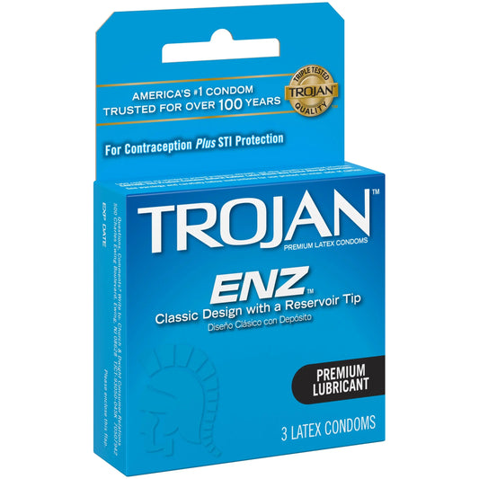 TROJAN LUB 3'S (L. BLUE)