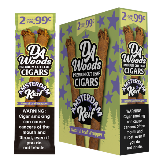 DA WOODS ROUGH CUT AMESTERDAM KEIF PP 2FOR.99