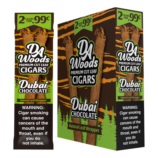 DA WOODS ROUGH CUT DUBAI CHOC PP 2FOR.99
