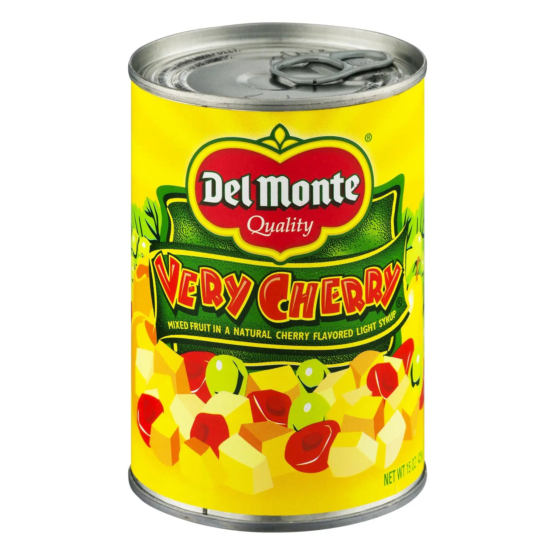 DEL MONTE MIXED FRUIT VERY CHERRY 6/15.25 OZ
