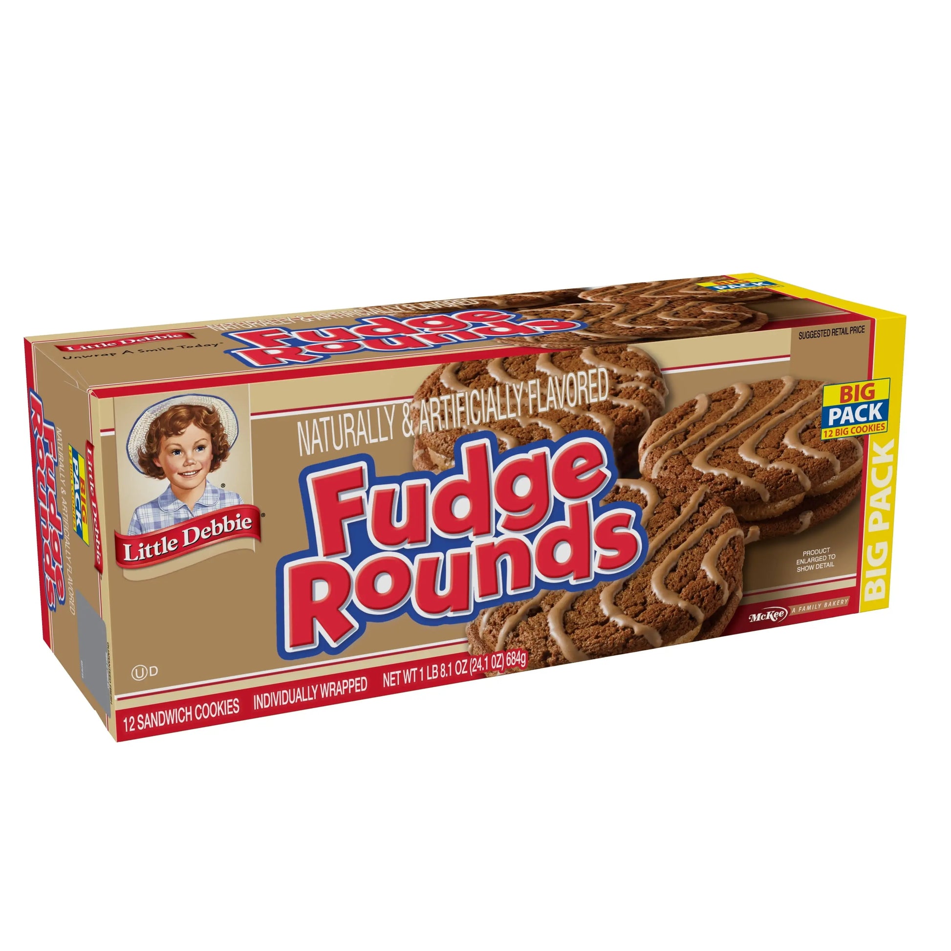 LD FUDGE ROUNDS 12 CT