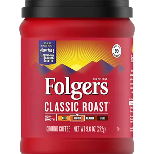 FOLGERS CLASSIC ROAST 6/9.6 OZ