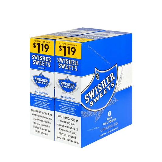 SWISHER 2/$1.19 BLUEBERRY 30/2PK