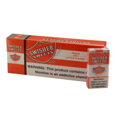 SWISHER LIL CIG PEACH 10 PK