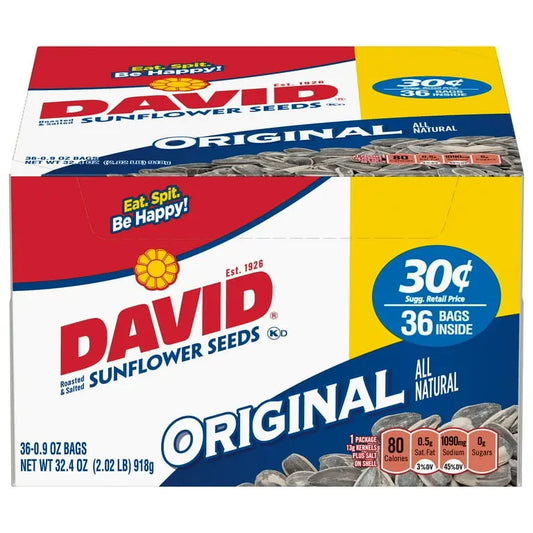 DAVID SEEDS ORIGINAL 36CT