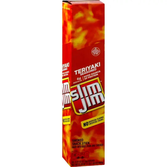 SLIM JIM GIANT TERIYAKI 24CT