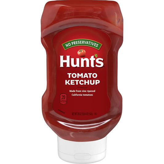 HUNTS KETCHUP PLASTIC 20 OZ