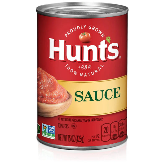 HUNTS TOMATO SAUCE 15 OZ