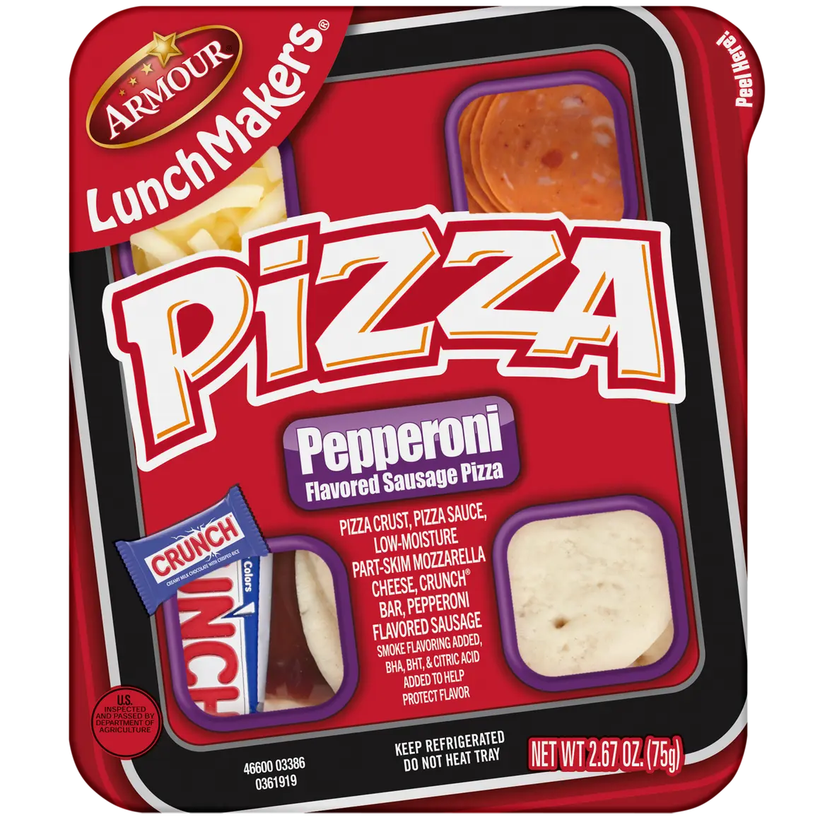 LUNCHMAKERS SM PIZZA-PEPP 2 OZ