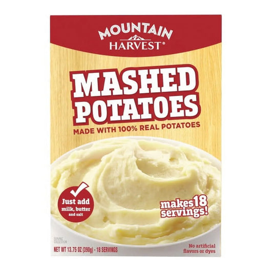 MOUNTAIN HARVEST MASHED POTATOES 6/13.75 OZ