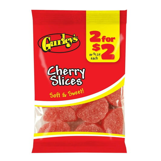 GURLEY'S 2/$2 -12CT Cherry Slices