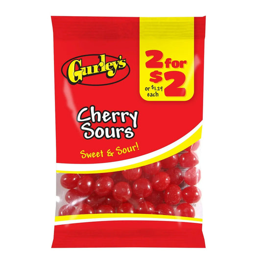 GURLEY'S 2/$2 -12CT Cherry Sours
