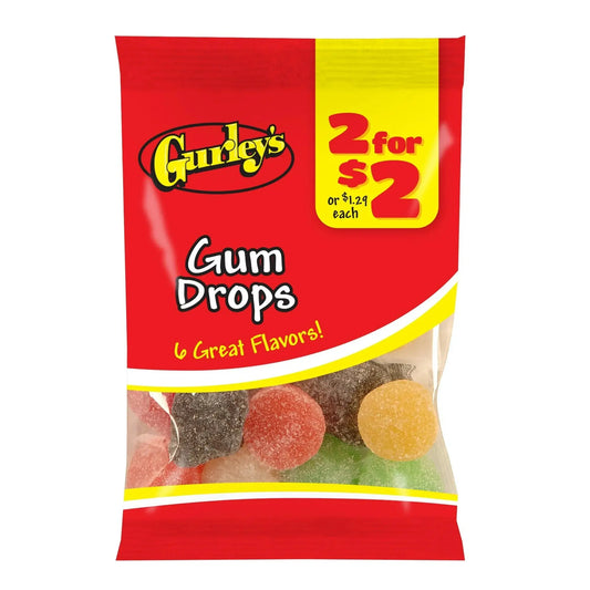 GURLEY'S 2/$2 -12CT Gum Drops