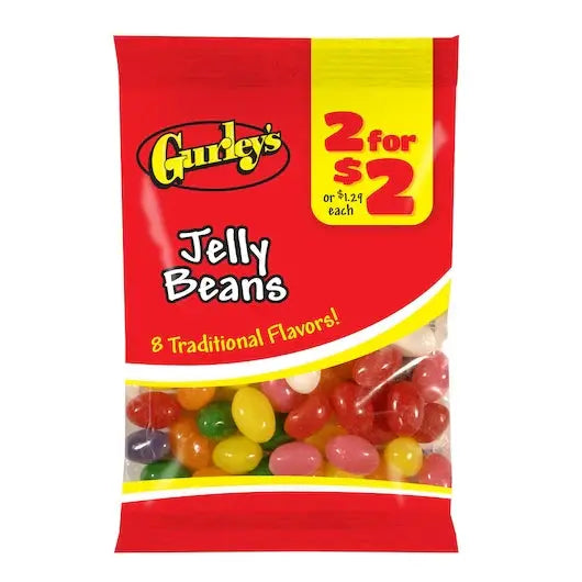 GURLEY'S 2/$2 -12CT Jelly Beans