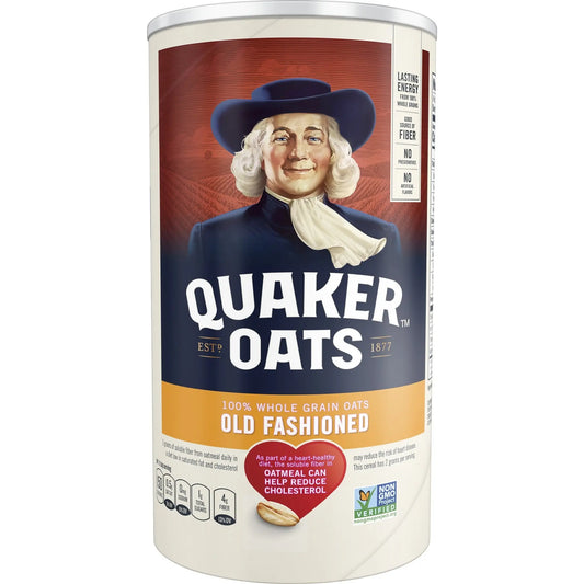 QUAKER OATS OLD FASHION OATMEAL 6/18 OZ