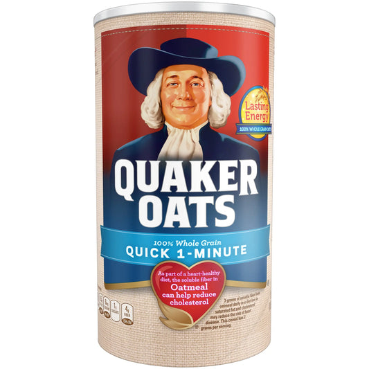 QUAKER QUICK OATMEAL 6/18 OZ