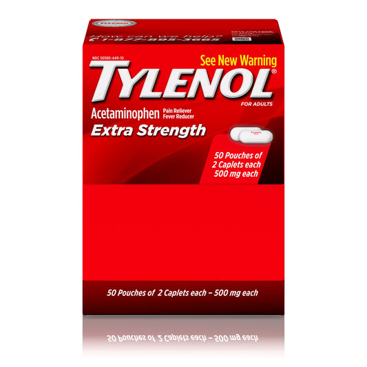 TYLENOL XS CAP BOX 50CT