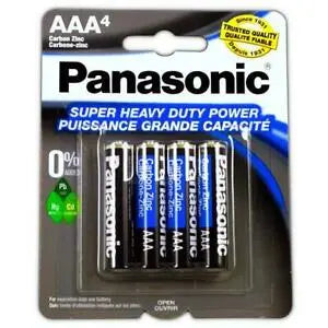 PANASONIC AAA- 4PK