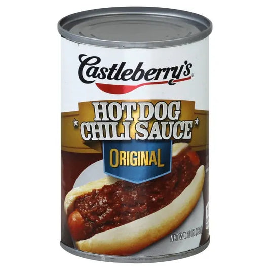 CASTLEBERRY HOT DOG CHILI SCE 10 OZ