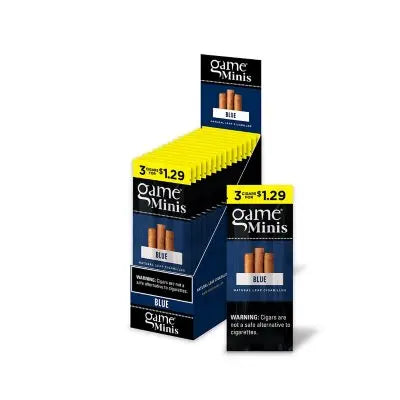 GAME MINI BLUE 3/$1.29 15-3PKS