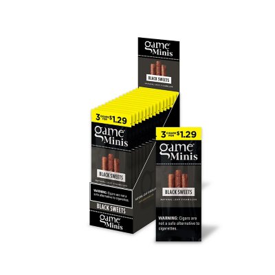 GAME MINI BLACK 3/$1.29 15-3PKS