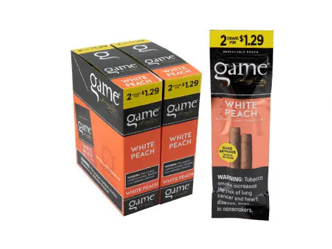 GAME 2/$1.29 W. PEACH CIGARILLO