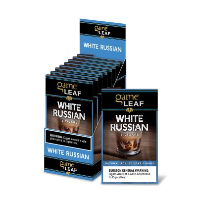 GAME LEAF 8- 5/$3.79 WHITE RUSSIAN