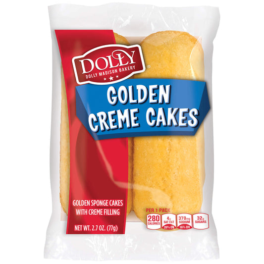 DOLLY GOLDEN CAKES 6CT 2PK
