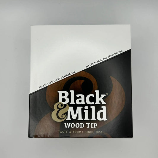 BLACK & MILD 10/5 PK WOOD TIP  